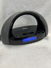 iMode iP220 Clock AM FM Radio/iPod Docking Station, 2X Alarm, AUX ,Tested VIDEO — photo 1