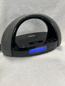 iMode iP220 Clock AM FM Radio/iPod Docking Station, 2X Alarm, AUX ,Tested VIDEO