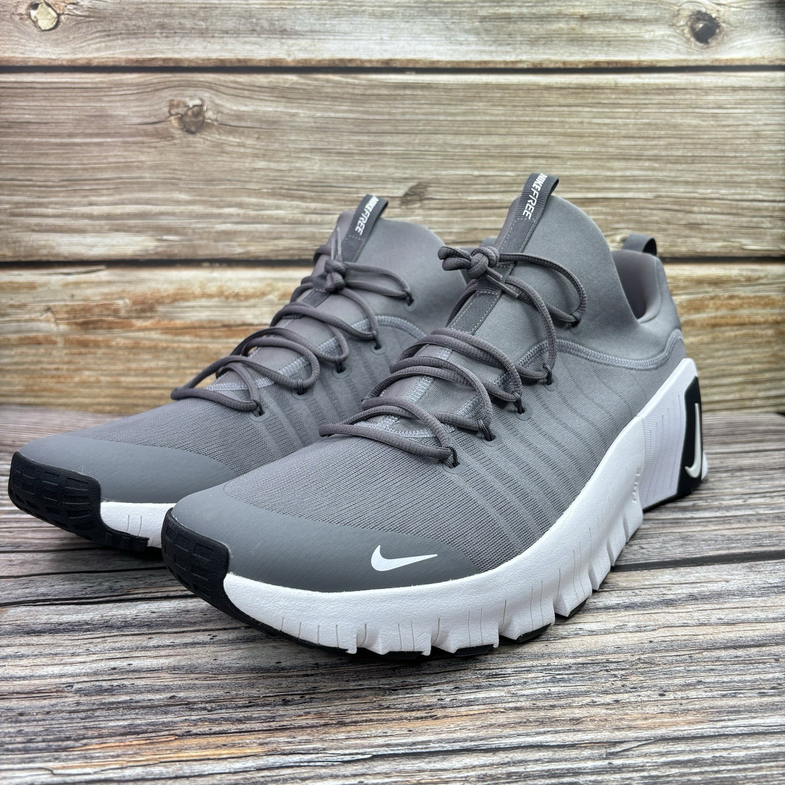 Mens Size 21 Read* Nike Free Metcon 6 TB Training Shoes Grey/White HM3754-002