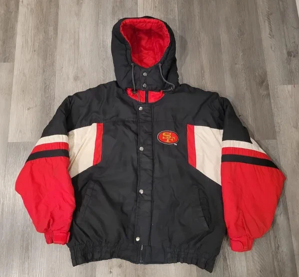 Preços baixos em San Francisco 49ers Unissex Adulto jaquetas da