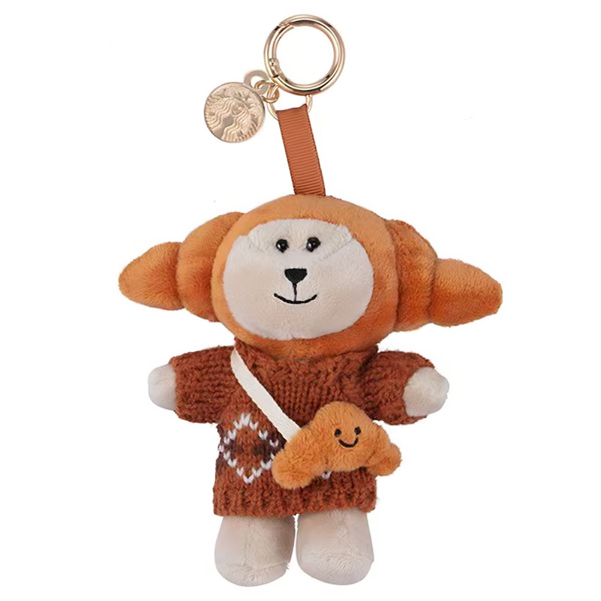 2026 Starbucks Taiwan Limited Edition Mini Croissant Bearista Bear