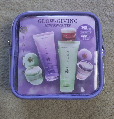 Tatcha Glow-Giving Mini Favorites Set 5 Pc Skincare Travel Minis New