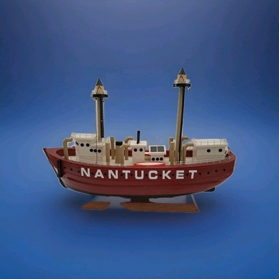 United  States Coastguard Lightship USCGLS Nantucket Model. 
