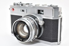 Petri F2 Color Corrected Super 35mm Rangefinder Camera AS-IS Japan