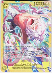 Monkey D. Luffy EB04-061 SEC Adventure on Kami's Island One Piece TCG