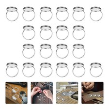 20 Pcs Jump Rings Jewellery Making DIY Accessory Adjustable Holder