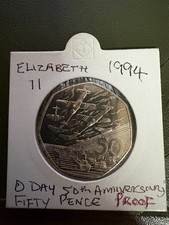 1994 D Day 50p PROOF