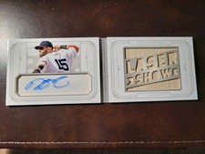 Dustin PEDROIA 2015 National Treasures STAR Game Used BAT AUTO BOOKLET #/10 SP