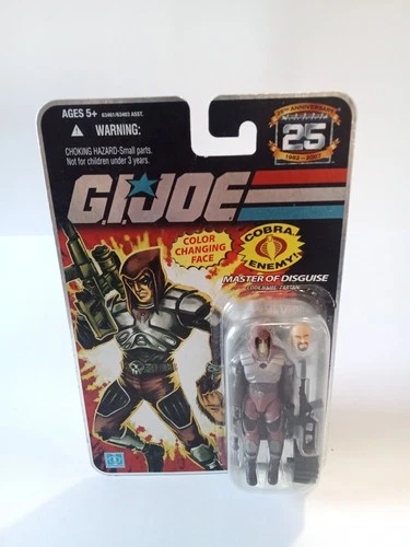 GI JOE 25th Anniversary Zartan 3.75" Figure (New)
