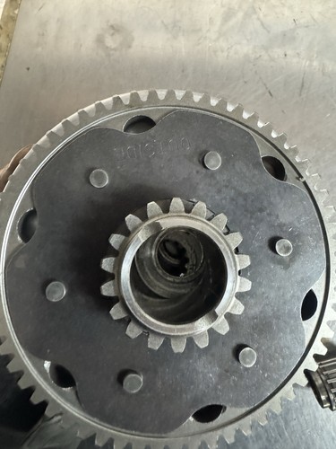 Yamaha YZ125 YZ 125 Clutch Assembly Basket Drum Pressure Plates 1990 90 OEM - Picture 7 of 19