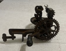 Antique Sinclair Scott, Baltimore MD Cast iron primitive apple peeler