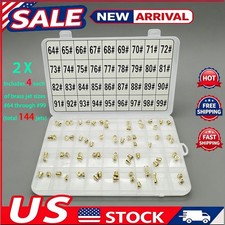 144pcs Main Jet Assortment Kit For Holley 230 41504160 Carb Holley 36-18164-99 144pcs Main Jet Assortment Kit For Holley 230 41504160 Carb Holley 36-18164-99