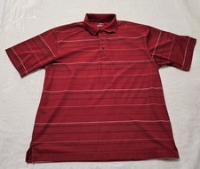 Grand Slam Golf Short Sleeve Men's Red Polo Size Large