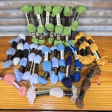DMC Laine Colbert Tapestry Yarn Lot of 22 Assorted Colors 100% Virgin Wool