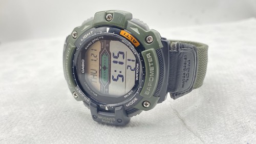 CASIO ALTIMETER TWINTWIN SENSOR DIGITAL QUARTZ SGW-300H MEN'S FULL WORKING  - Picture 12 of 19