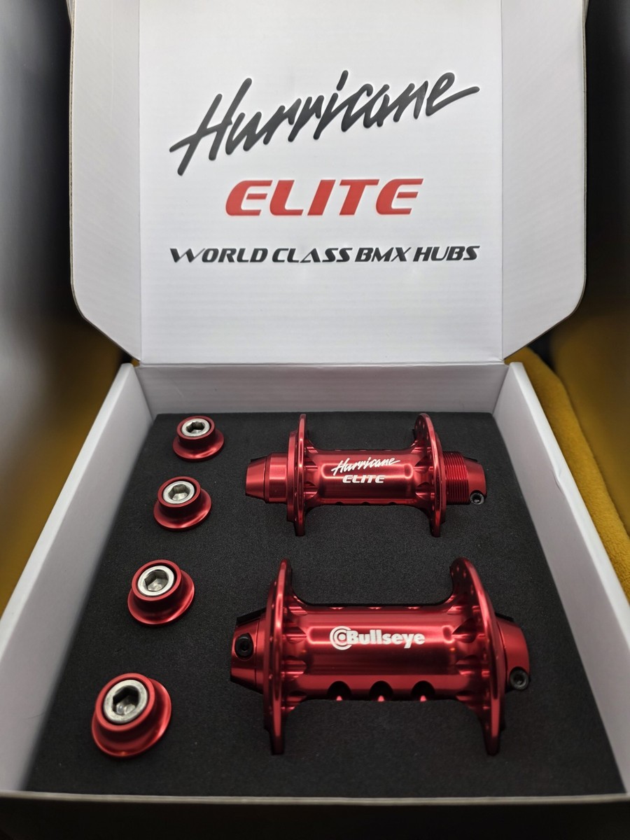 BULLSEYE 🎯 Hurricane Elite Hubs Top Notch With Volcanos BMX GT SE