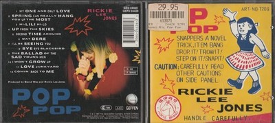 Płyta CD Rickie Lee Jones - Pop Pop 1991 I Wydanie _____________ 