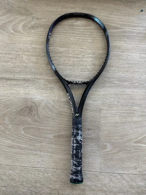 Yonex Ezone 100 Aqua Night Black Gen 7 4 3/8 Tennis Racket - Image 1 of 4