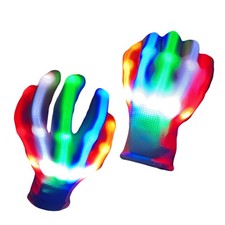 LED Gloves Toys for Boys Girls Stocking Stuffers Light Up Gloves for Christmas