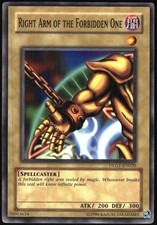 Yu-Gi-Oh! Right Arm Of The Forbidden One 2008 DLG1-EN020 Common Unlimited