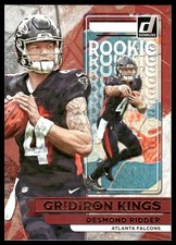 Desmond Ridder Rookie 2022 Donruss #RGK-4 Rookie Gridiron Kings Atlanta Falcons