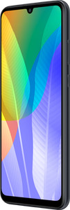 Huawei Y6p Dual-SIM 64GB Midnight Black Android Smartphone "gut"