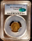 1909 P Lincoln Wheat Cent Penny PCGS MS64 RB CAC Approved