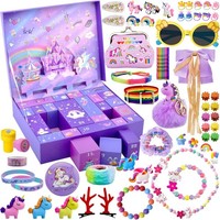 Adventskalender 2026 Einhorn Weihnachts-Countdown 24 Tage Geschenke FüR MäDchen