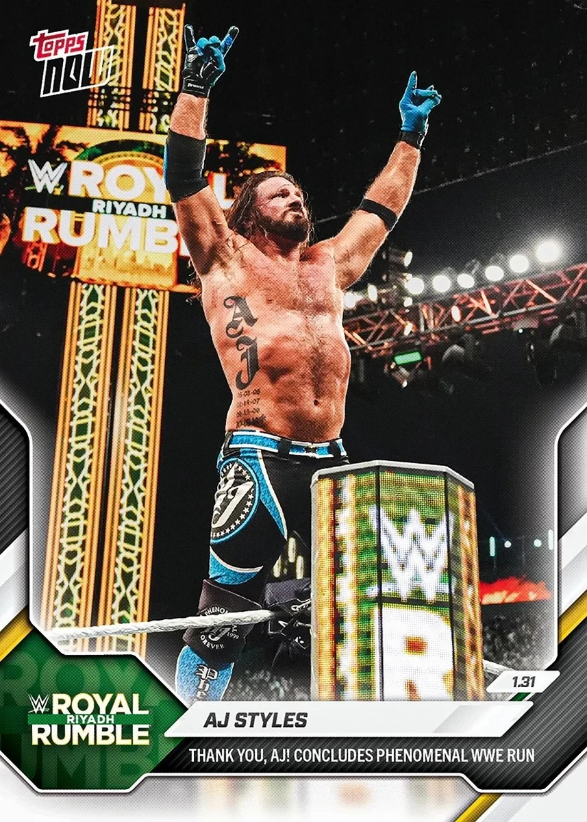 AJ Styles Trading Cards for sale | eBay