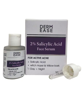 DERM EASE 2% Salizylsäure Gesicht Serum Für Weich Haut 30ml