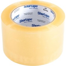 Shurtape174; Carton Sealing Tape 3" x 110 Yds 1.8 Mil Clear Lot of 24