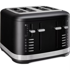 KitchenAid 4 Slice Toaster - Matte Black 5KMT4109BBM
