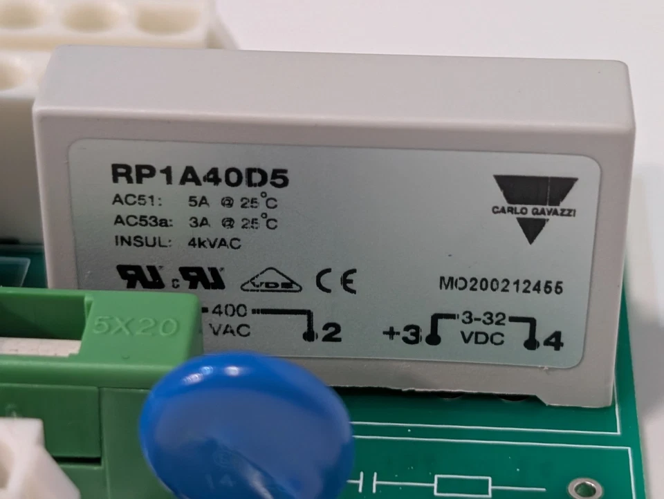 CP Bourg 9423141-CS PCB Stacker Solid State Relay Board 1440-133, 5188-4864 - Image 4 of 4