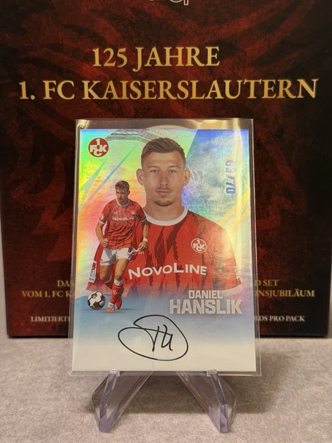 125 Jahre 1. FC Kaiserslautern- Ultimate Dropz - Daniel Hanslik Auto/70 🔥