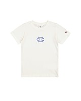 Champion Jungen T-Shirt Legacy Boy Graphic Crewneck Logo Weiß WW001