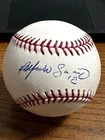 ALFONSO SORIANO SIGNED AUTOGRAPHED OML BASEBALL!  Yankees, Rangers, Cubs!