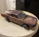 1967 Redline Hot Wheels Custom Mustang, Copper, Brown Interior. Hong Kong