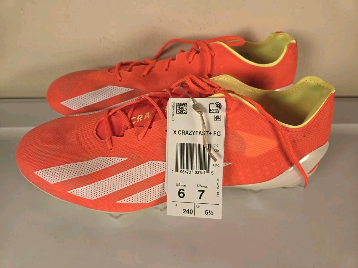 Adidas X Crazyfast FG Energy Citrus Pack IE2416 Mens Size 6 Solar