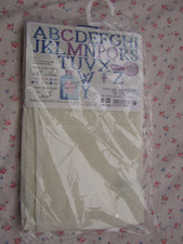 serviette de toilette à broder DMC  30 x 50 cm écru