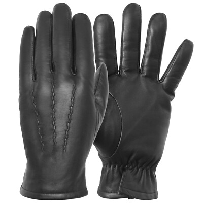 Niagara Cabretta Leather Winter Gloves with Thinsulate  Lining by Pratt and Hart