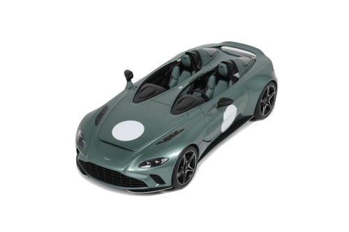 Modellauto GT Spirit ASTON MARTIN V12 SPEEDSTER GREEN GT906 1:18 Neu in der OVP - Picture 4 of 11