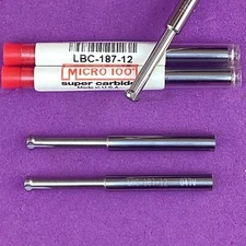 MICRO 100   LBC-187-12 Carbide Lathe Back Chamfer Tool 3/16" Shank 🎯Machinist