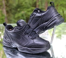 Nike Air Monarch IV Black Men s Size 12 Medium Width Custom 415445-001