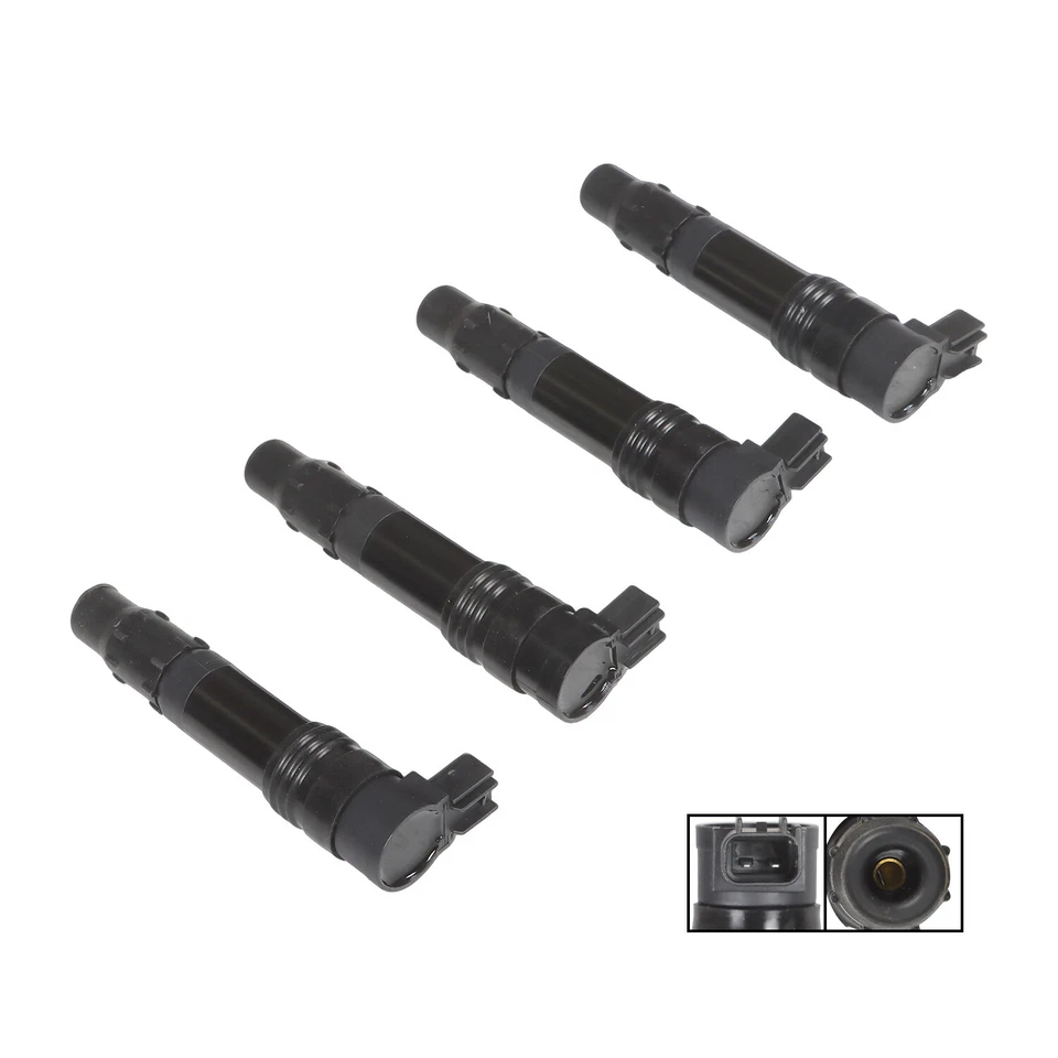Paquete de 4 bobinas de encendido para Suzuki GSXR1000 GSX R1000 GSXR 1000 GSX-R1000 2002-2008 Foto 3 de 4