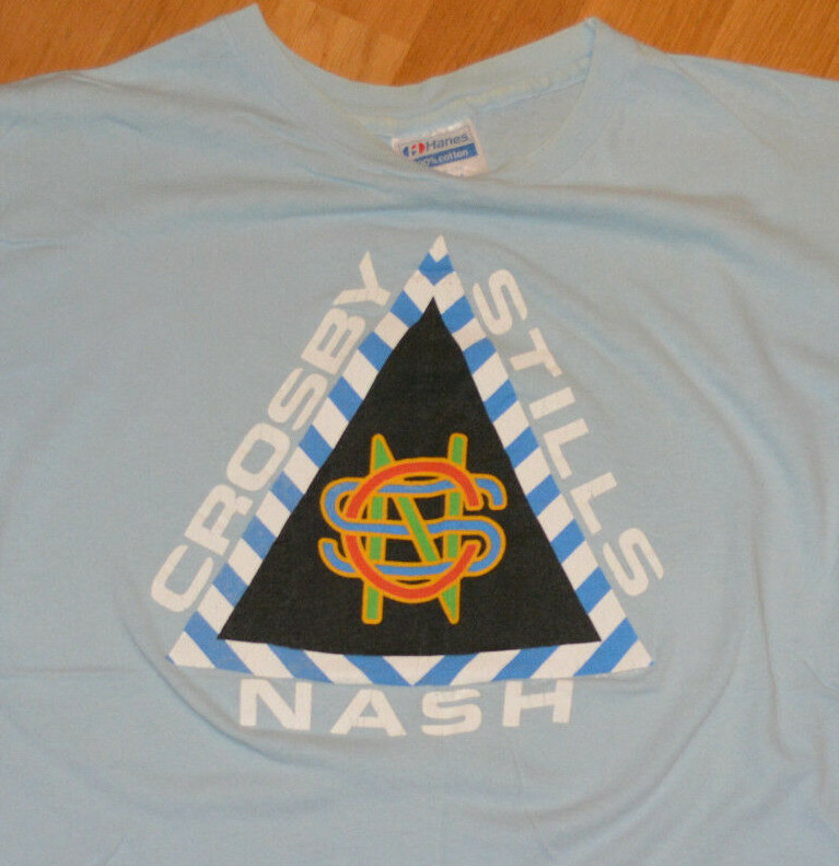 レア Crosby Stills & Nash コンサートTシャツ 1987年 レア Crosby Stills & Nash コンサートTシャツ 1987年 - メルカリ