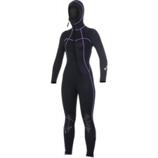 BARE Nixie Hooded Full, Black, Damski rozm. 12, z wypożyczalni i edukacji