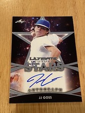 JJ GOSS 2019 LEAF ULTIMATE DRAFT ON CARD AUTO J.J. Autograph FS-JJG