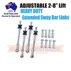 4 Front & Rear Adjustable Sway Bar Link Kit For Nissan Patrol GQ Y60 2"-8" Lift