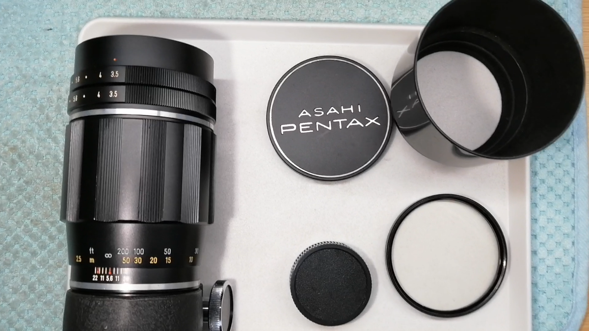 TAKUMAR 200mm f3.5 m42マウント Asahi Pentax Takumar 200mm f3.5 Lens M42 Mount From JAPAN