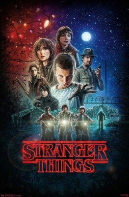 STRANGER THINGS - SEASON ONE - TV SHOW POSTER 24x36 - 6251 | eBay
